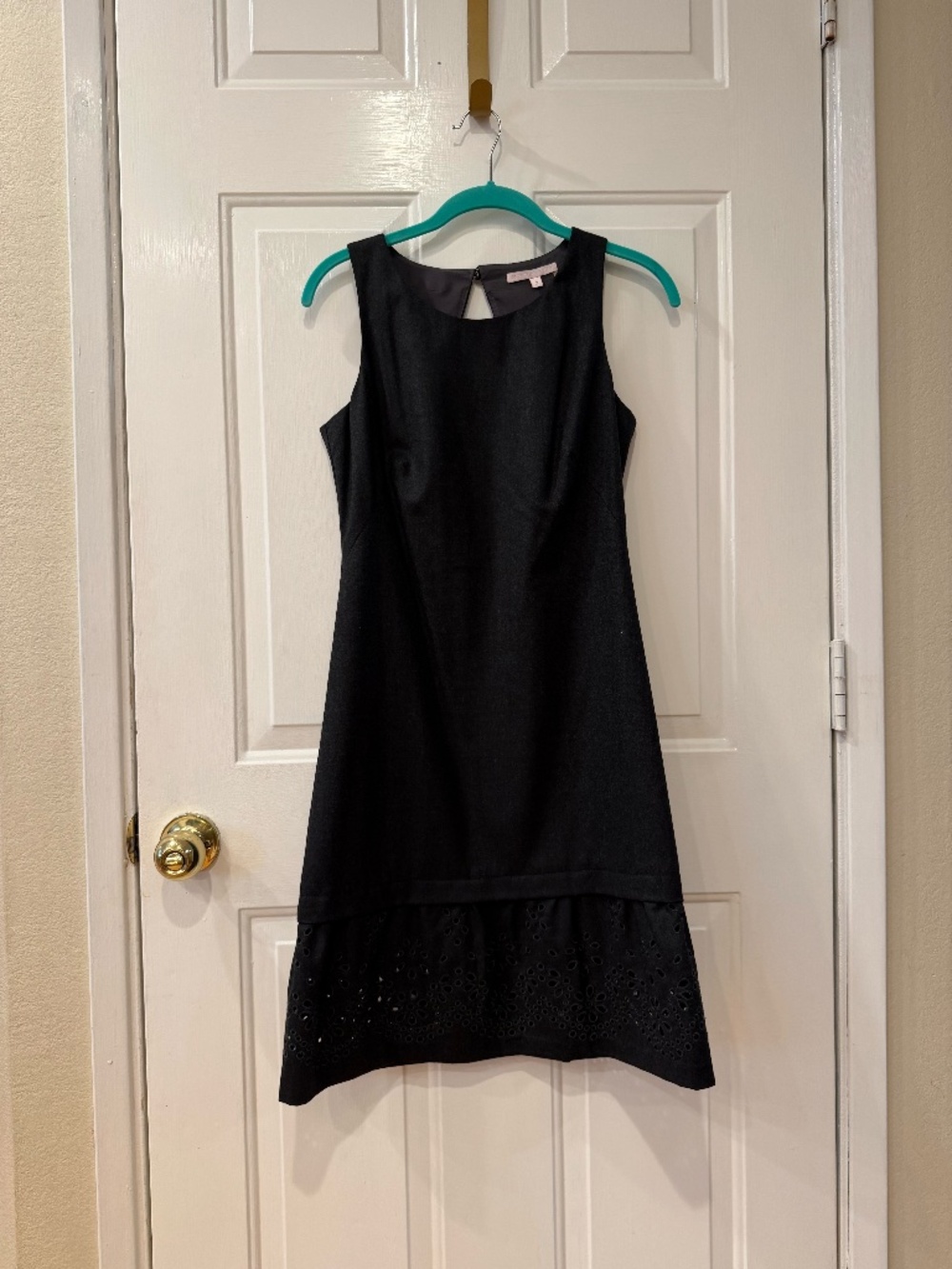 Rebecca Taylor charcoal drop waist dress - size 2